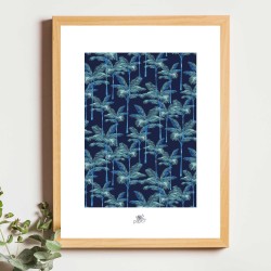 Affiche panoramique gravure Noe Paper - inspiré par la nature