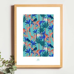 copy of copy of copy of copy of copy of Papier peint Palmier N°1