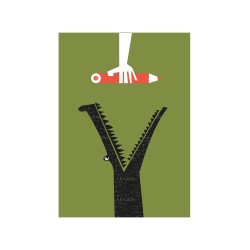 Affiche panoramique gravure Noe Paper - inspiré par la nature