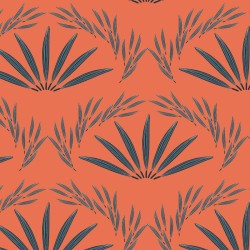 Motif Palmier intemporel noir et blanc - Papier peint fabricant Français Noe Paper