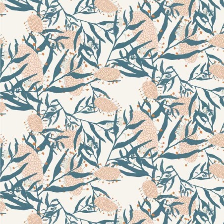 Motif Palmier intemporel noir et blanc - Papier peint fabricant Français Noe Paper