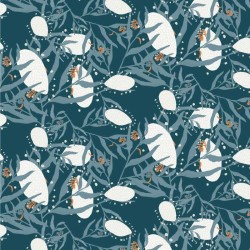 Motif Palmier intemporel noir et blanc - Papier peint fabricant Français Noe Paper