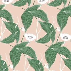 Motif Palmier intemporel noir et blanc - Papier peint fabricant Français Noe Paper
