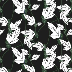 Motif Palmier intemporel noir et blanc - Papier peint fabricant Français Noe Paper