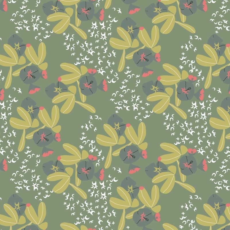 Motif Palmier intemporel noir et blanc - Papier peint fabricant Français Noe Paper