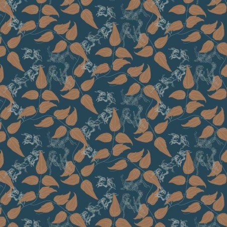 Motif Palmier intemporel noir et blanc - Papier peint fabricant Français Noe Paper