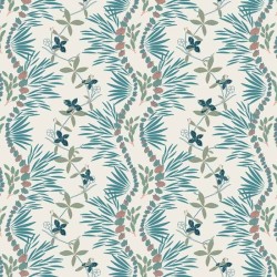 Motif Palmier intemporel noir et blanc - Papier peint fabricant Français Noe Paper