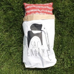 Paper bag sérigraphié - Sac de rangement