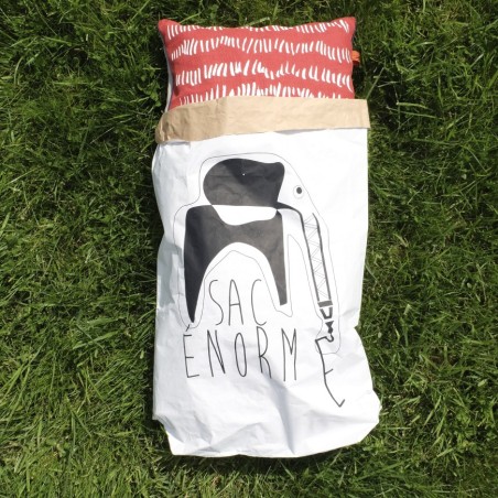Paper bag sérigraphié - Sac de rangement