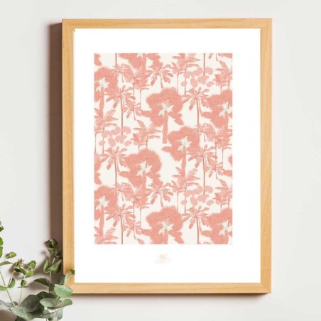 Affiche panoramique gravure Noe Paper - inspiré par la nature